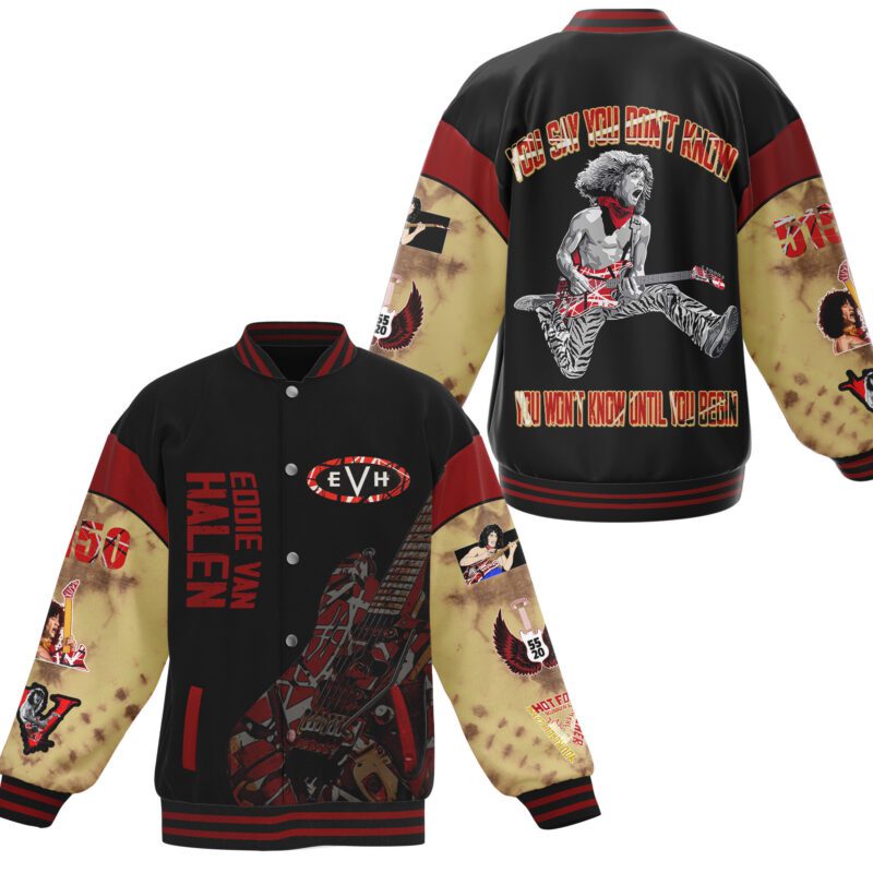 Van Halen Baseball Jacket For Fan CFB1450