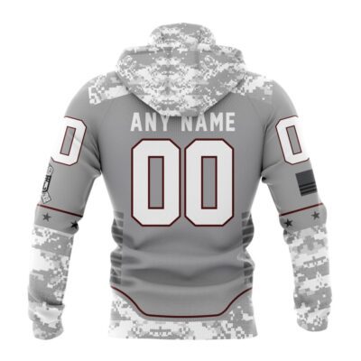 Washington Commanders NFL Specialized Design Camo 2024 Salute To Service Club Personalized Letters Number Gaiter Hoodie WGH2031 1