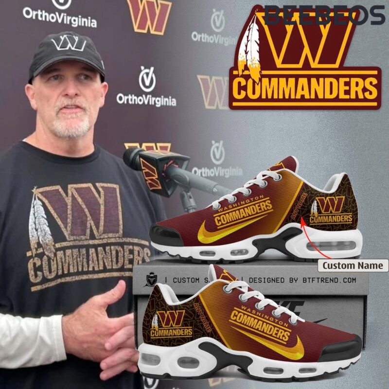 Washington Commanders Personalized Air Max Plus TN Shoes