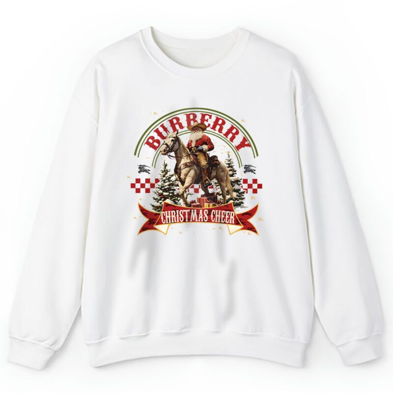 Western Christmas Burberry Unisex Sweatshirt TAS22205