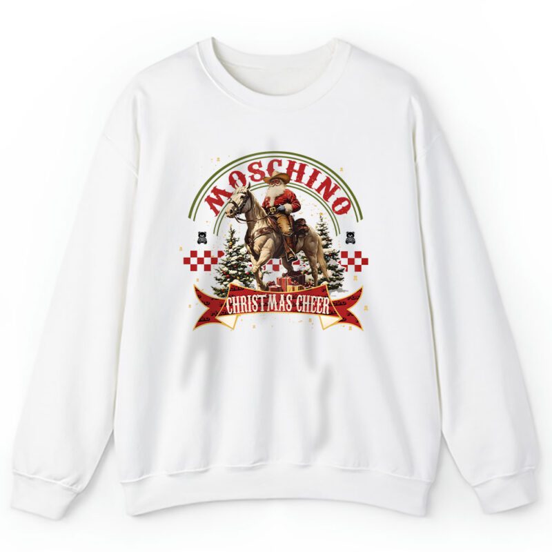 Western Christmas Moschino Unisex Sweatshirt TAS22213