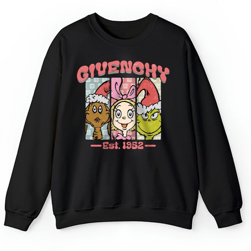 Whoville Christmas Santa Universal Grinchy Boujee Givenchy Unisex Sweatshirt TAS22221