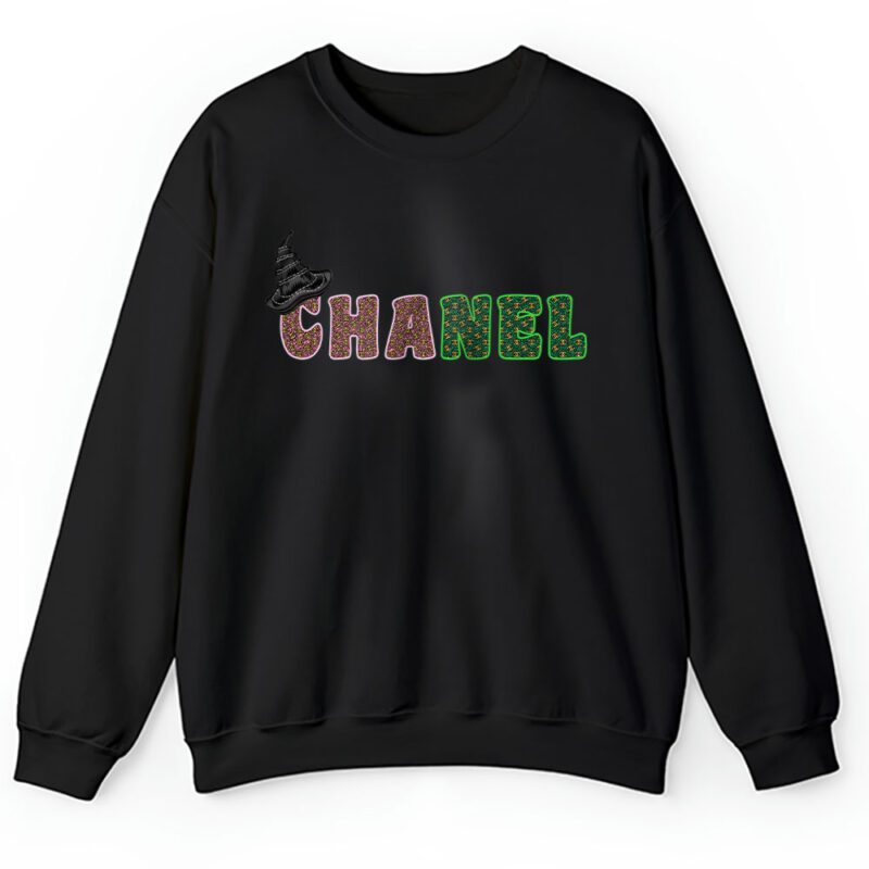 Wicked Glitter Colorful Broomstick Magic Wand Chanel Unisex Sweatshirt TAS22224