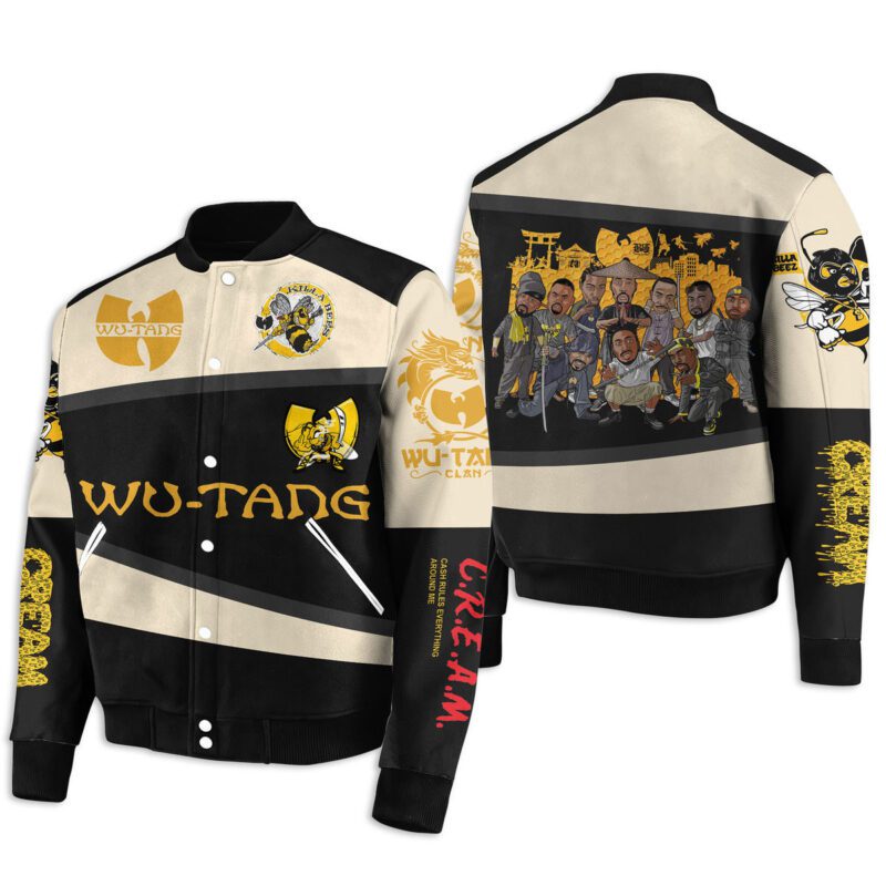 Wu Tang Baseball Jacket For Fan CFB1424