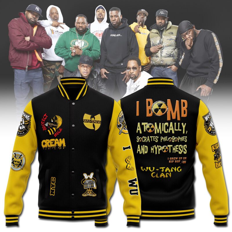 Wu Tang Baseball Jacket For Fan CFB1432