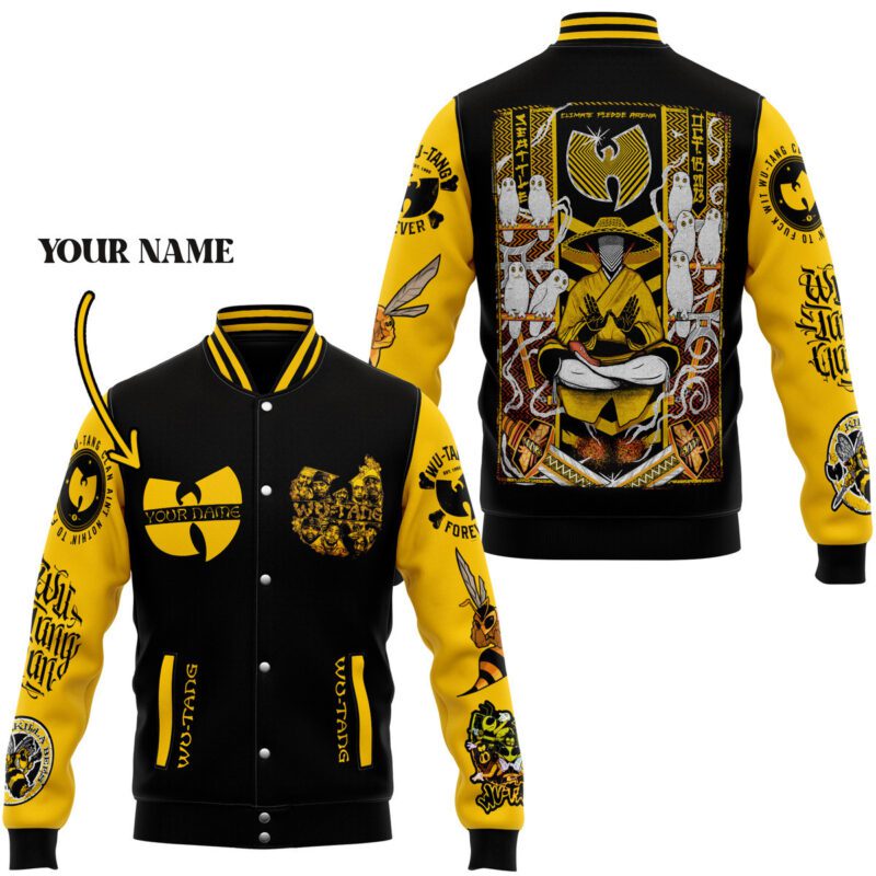 Wu Tang Baseball Jacket For Fan CFB1434