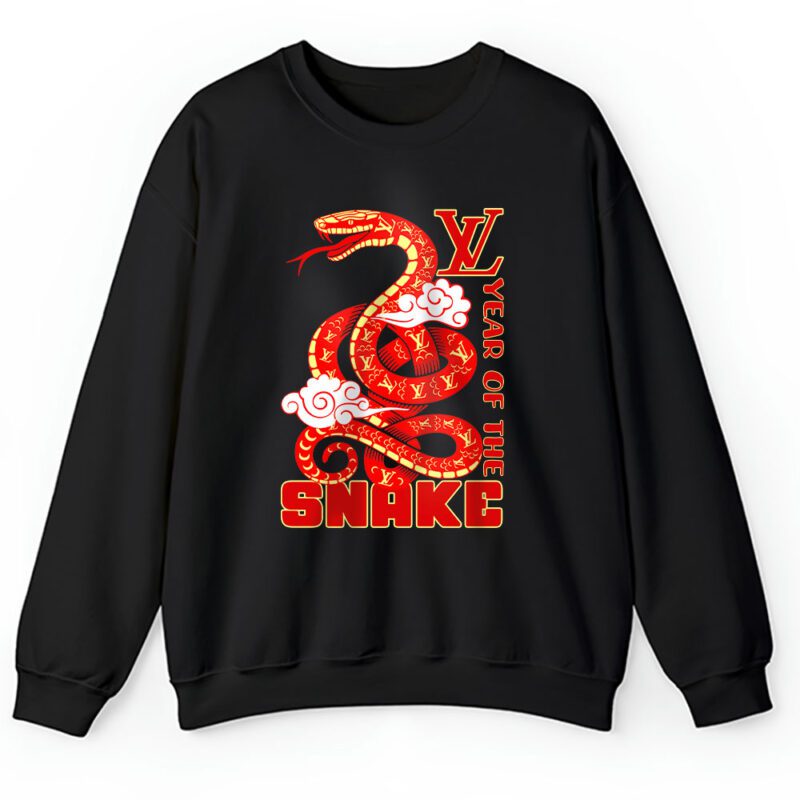 Year Of The Snake Chinese Lunar New Year 2025 Louis Vuitton Unisex Sweatshirt TAS22237