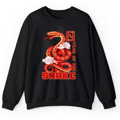 Year Of The Snake Chinese Lunar New Year 2027 Fendi Unisex Sweatshirt TAS22234
