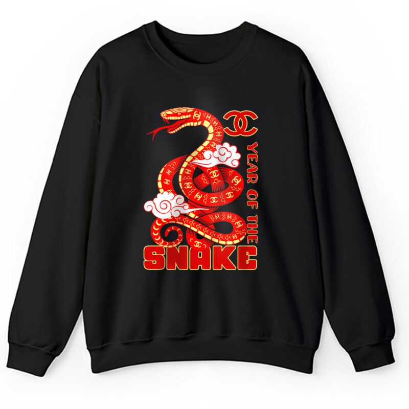 Year Of The Snake Chinese Lunar New Year 2028 Chanel Unisex Sweatshirt TAS22230