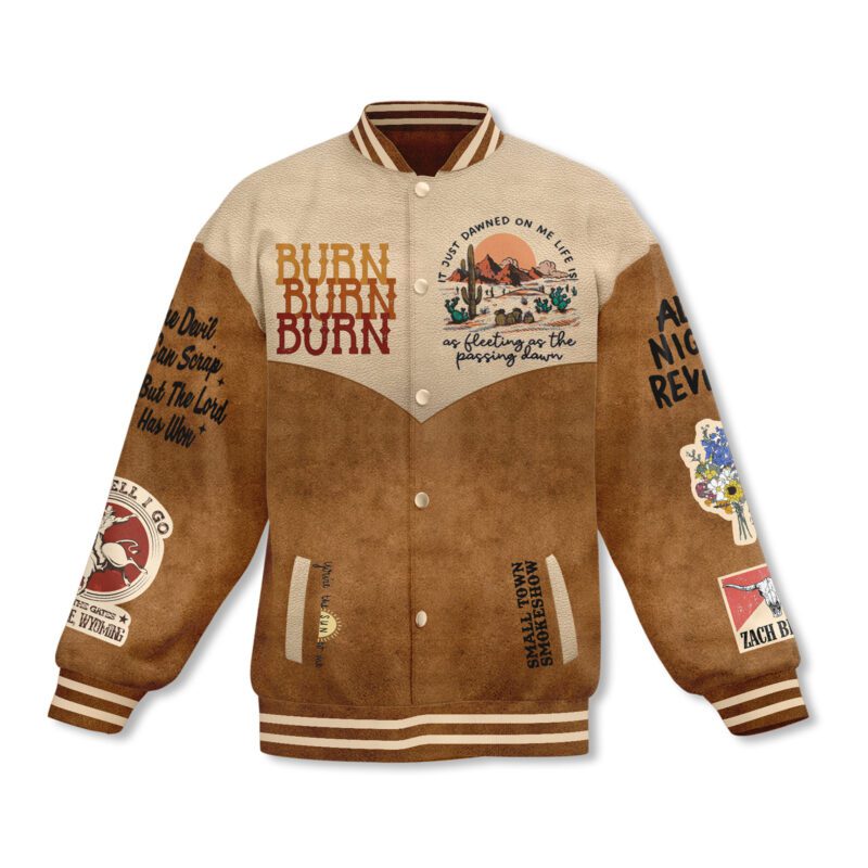 Zach Bryan Baseball Jacket For Fan CFB1418 1