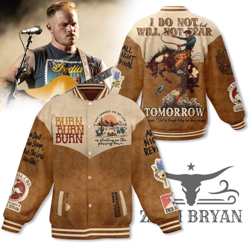 Zach Bryan Baseball Jacket For Fan CFB1418