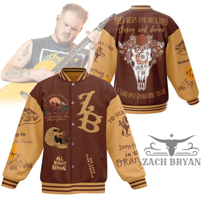 Zach Bryan Baseball Jacket For Fan CFB1420