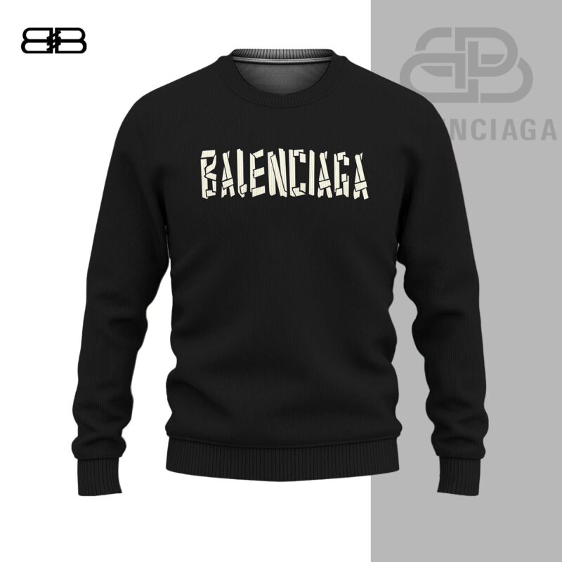 Balenciaga Black New Luxury Brand Unisex Sweatshirt Sweater DBC1014