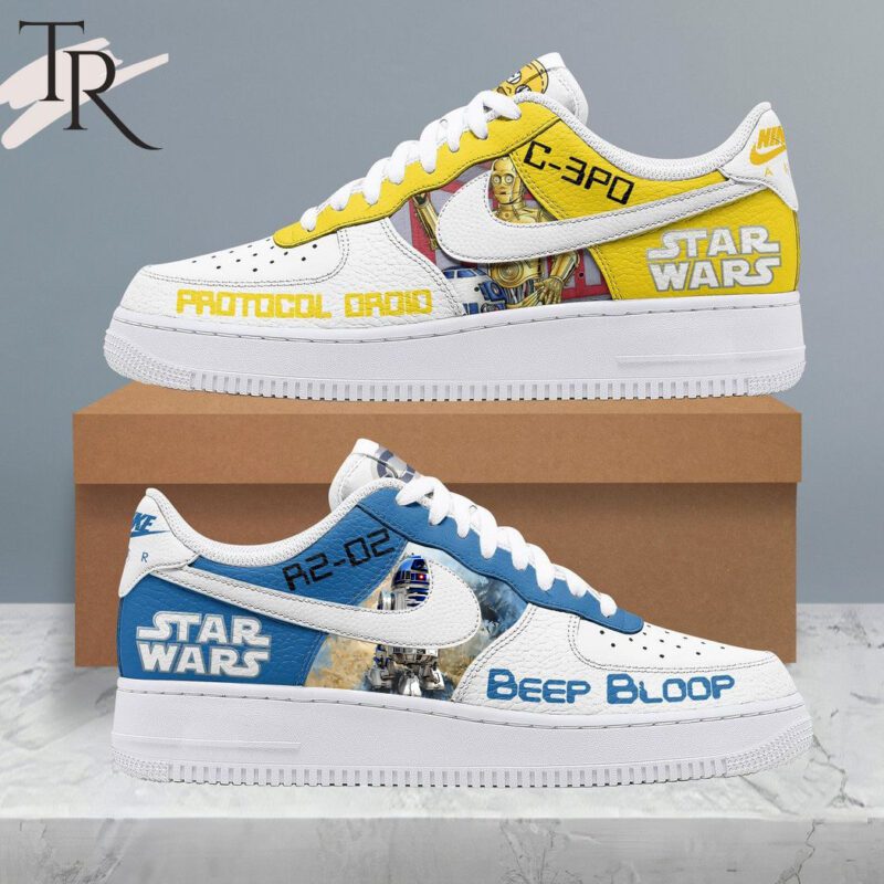 Star Wars C-3PO & R2-D2 Air Force 1 Sneaker AF1 Limited Shoes TRA1026