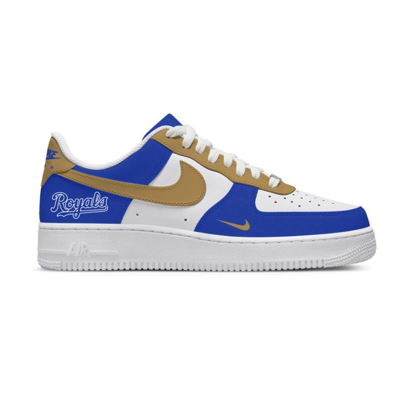 Custom Air Force 1 Low x MLB Kansas City Royals AF1 Limited Sneakers For Fan TCB1025 1