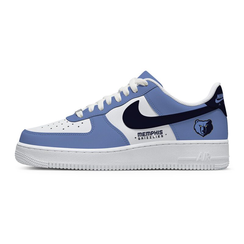 Custom Air Force 1 Low x NBA Memphis Grizzlies AF1 Limited Sneakers For Fan TCB1063