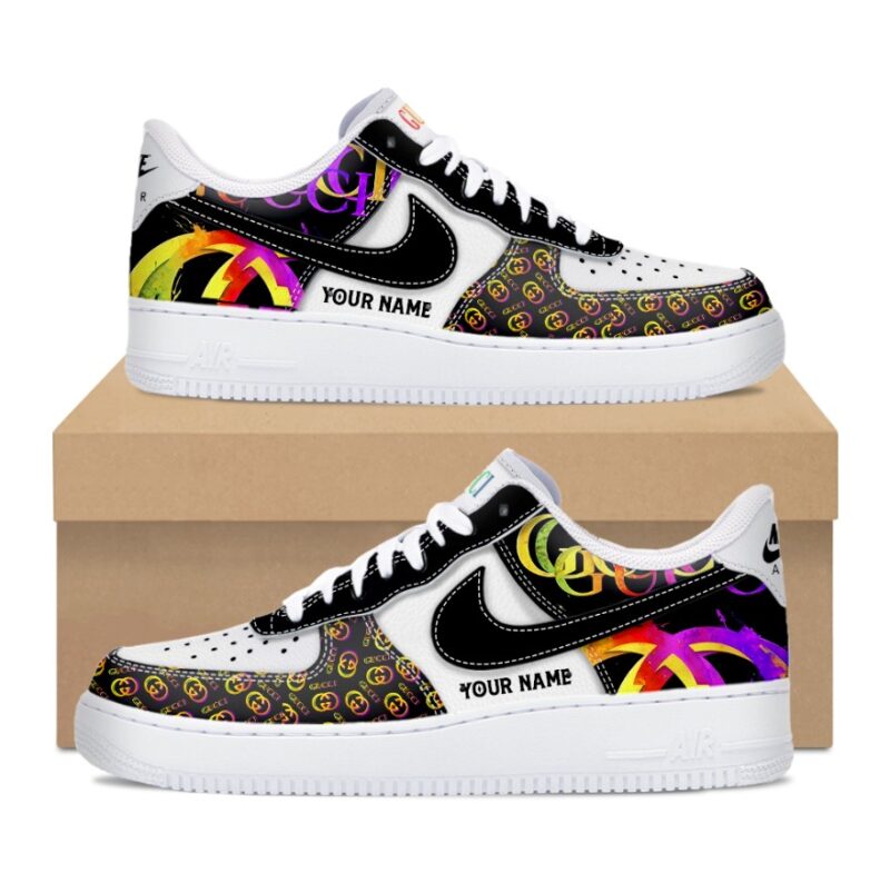 Personalized Gucci Luxury Air Force 1 Sneakers Limited AF1 Shoes OAF1010