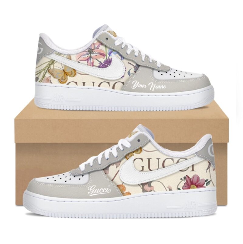 Personalized Gucci Luxury Air Force 1 Sneakers Limited AF1 Shoes OAF1012