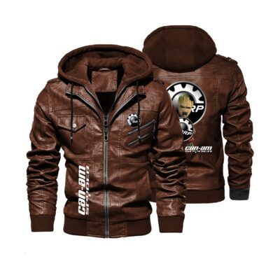 Can-Am Spyder Groot Leather Jacket LJ0724 1 Can Am Spyder Groot Leather Jacket LJ0724 1