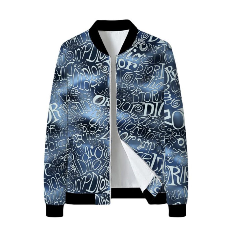 Dior Luxury Brand Varsity Zipper Jacket VST1066