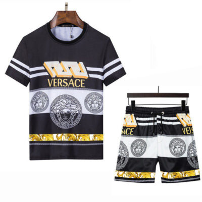 Versace Combo Unisex T-Shirt & Short Limited Luxury Outfit CTS1141