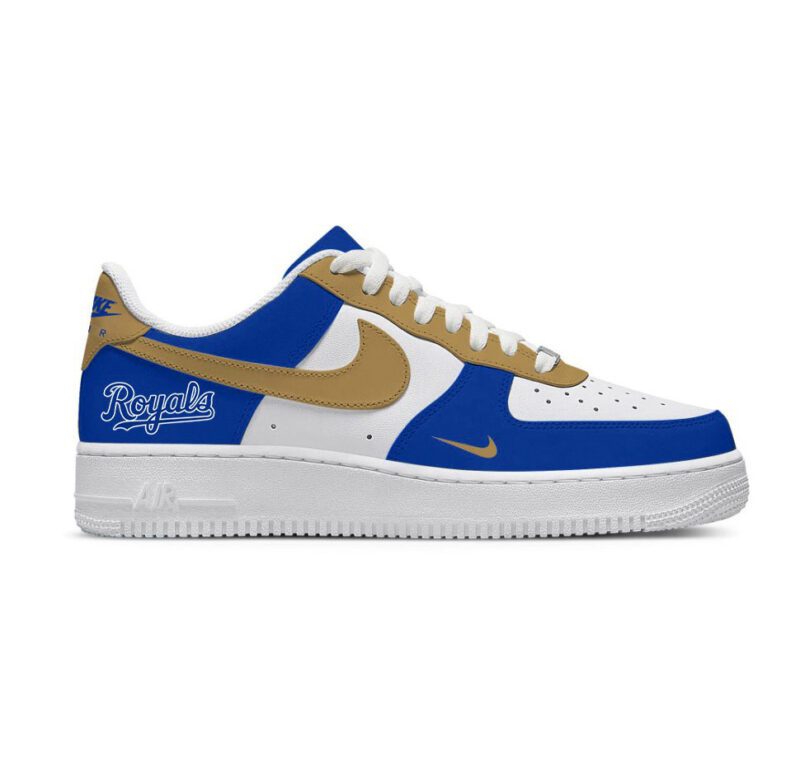 Custom Air Force 1 Low x MLB Kansas City Royals AF1 Limited Sneakers For Fan TCB1025 1
