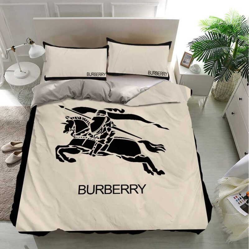 Burberry Luxury Brand Premium Bedding Set Bedspread Duvet Cover Set BS123