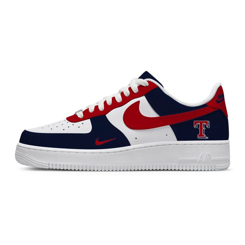 Custom Air Force 1 Low x MLB Texas Rangers AF1 Limited Sneakers For Fan TCB1085 1