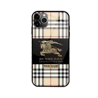 Burberry Plaid Pattern Luxury Phone Case Iphone Samsung BURH03