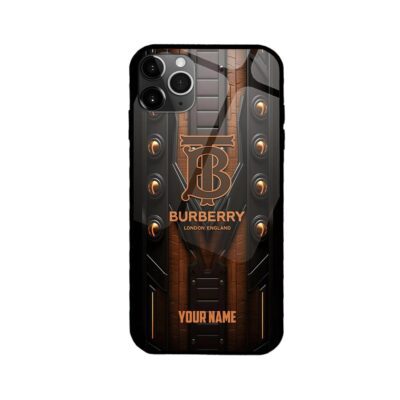 Burberry Wood Brown Luxury Phone Case Iphone Samsung BURH06
