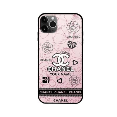 Chanel Flowers Pink Luxury Phone Case Iphone Samsung CNH04