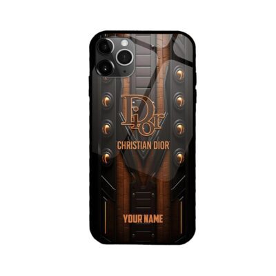 Dior Wood Brown Luxury Phone Case Iphone Samsung DOH06