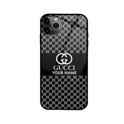 Gucci White Pattern Luxury Phone Case Iphone Samsung GUH03