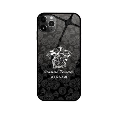 Versace Logo Pattern Luxury Phone Case Iphone Samsung VERH02