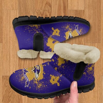 Baltimore Ravens Comfy Winter Snow Boots SBA1042