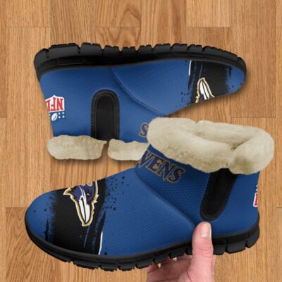 Baltimore Ravens Comfy Winter Snow Boots SBA1109