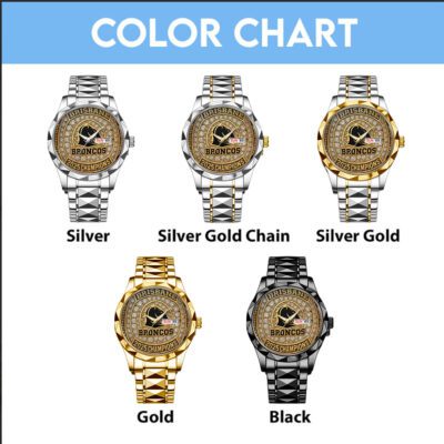 Brisbane Broncos 2025 Premiership Alloy Luxury Quartz Watch 2 1