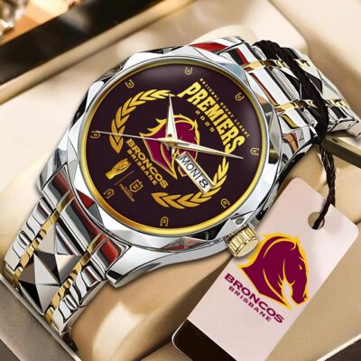 Brisbane Broncos Alloy Luxury Quartz Watch 2 1