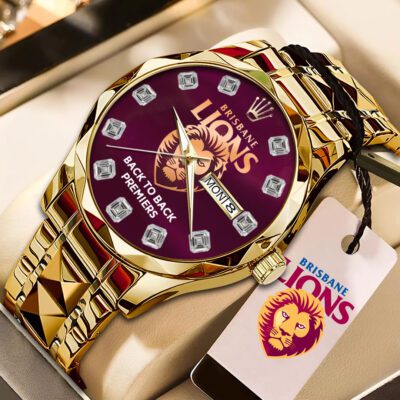 Brisbane Lions Alloy Luxury Quartz Watch