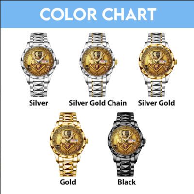 Brisbane Lions Premiers 2025 Alloy Luxury Quartz Watch 2
