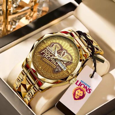 Brisbane Lions Premiers 2025 Alloy Luxury Quartz Watch