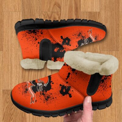 Cleveland Browns Comfy Winter Snow Boots SBA1043