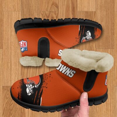 Cleveland Browns Comfy Winter Snow Boots SBA1110