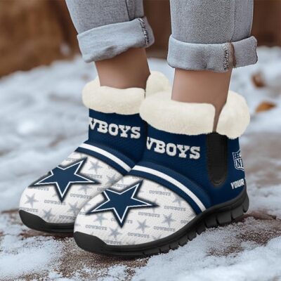Dallas Cowboys Comfy Winter Snow Boots SBA1017