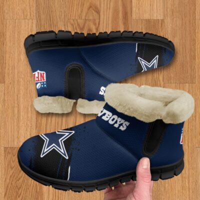Dallas Cowboys Comfy Winter Snow Boots SBA1101