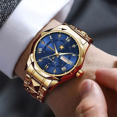 Dallas Cowboys x Rolex Alloy Luxury Quartz Watch 2