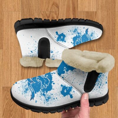 Detroit Lions Comfy Winter Snow Boots SBA1009