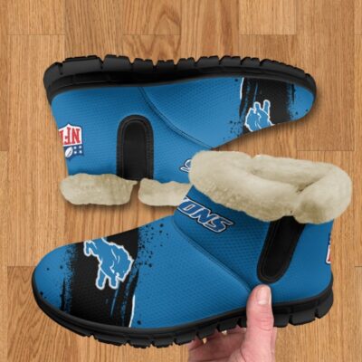 Detroit Lions Comfy Winter Snow Boots SBA1097