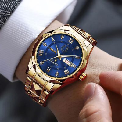 Indianapolis Colts x Rolex Alloy Luxury Quartz Watch 2