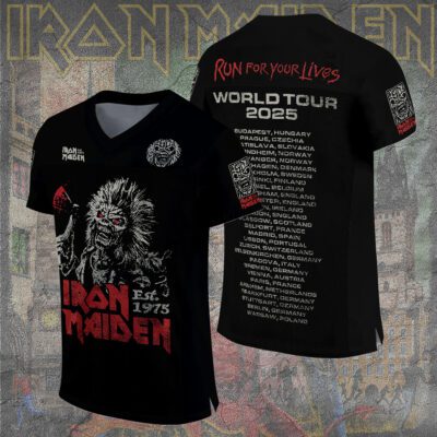 Iron Maiden Football Jersey